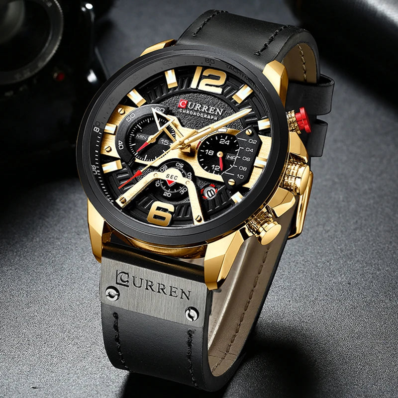 Relógio Masculino Curren Warrior Military