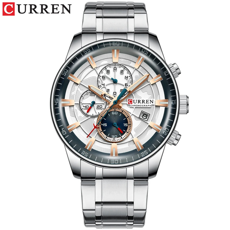 Relógio Masculino Curren Sea and Stars Helvetic