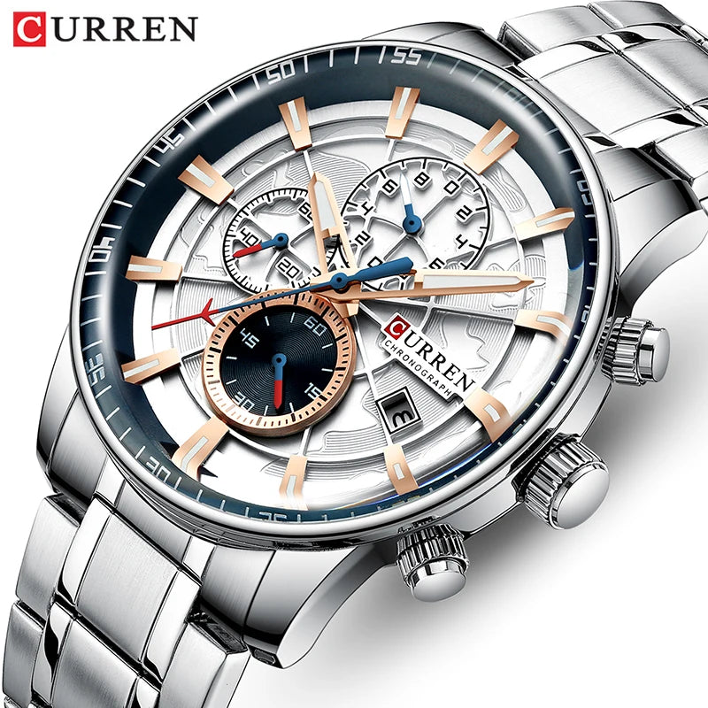 Relógio Masculino Curren Sea and Stars Helvetic