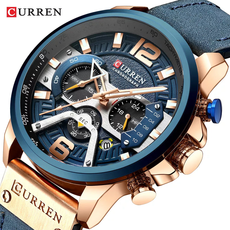Relógio Masculino Curren Warrior Military