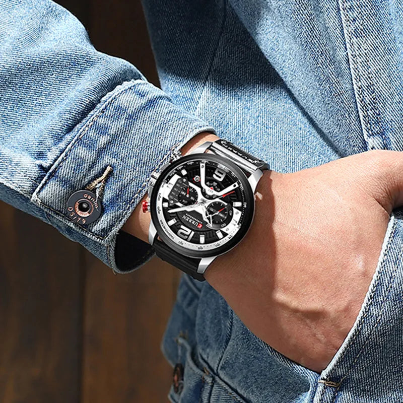 Relógio Masculino Curren Warrior Military